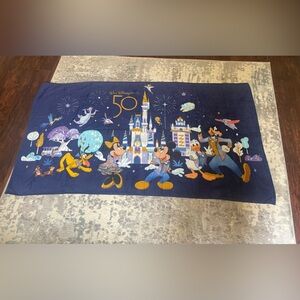 Disney 50th Anniversary Beach Towel